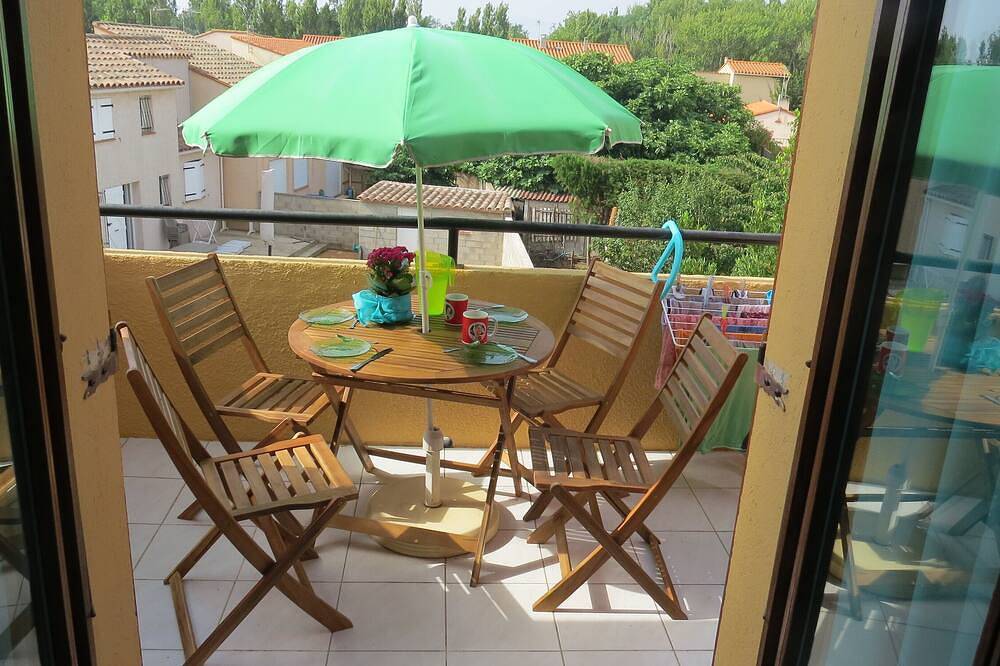 Geheel appartement, T2 Appart mezzan. , 100 m. strand, schoon gastvrij in Sainte-Marie Plage, Sainte-Marie-la-Mer