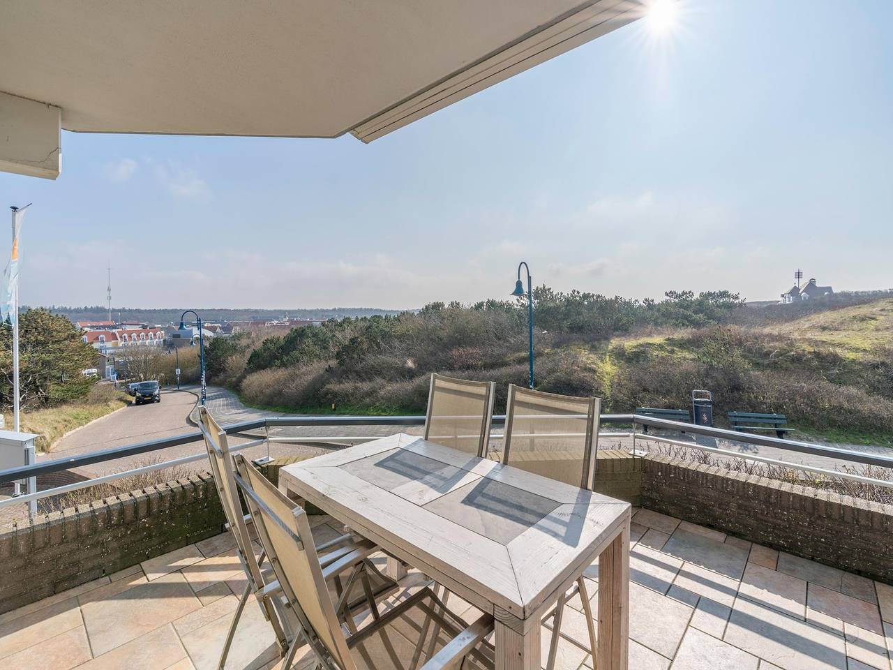 Ganze Wohnung, 4-Personen-Eckwohnung mit schöner Aussicht in De Koog, Westfriesische Inseln