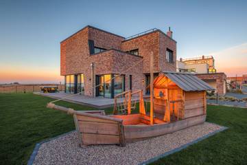 Ferienhaus mit Meerblick für 7 Personen, mit Sauna und Garten in Kappeln