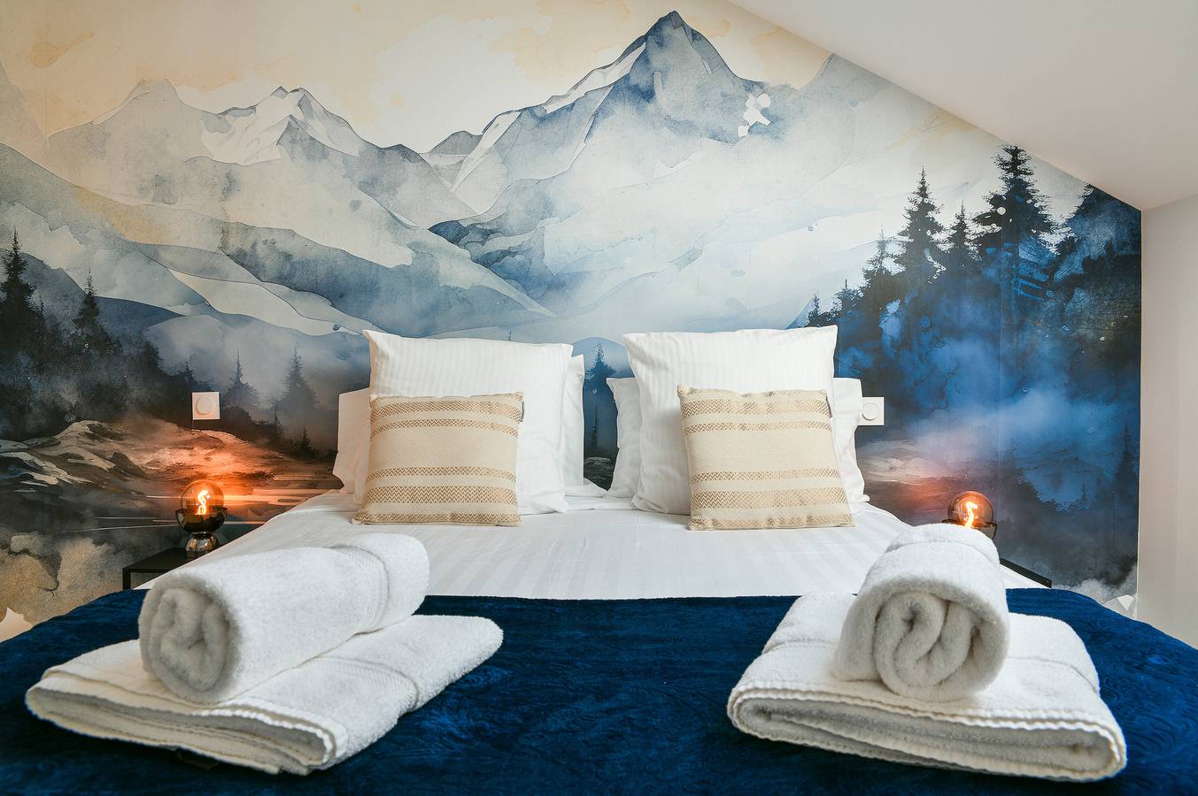 Appartement entier, Appartement 'Entre Cimes Et Vignes - Clim Wifi' avec vue sur les montagnes, Wi-Fi et climatisation in Saint-Pierre-d'Albigny, Région de Chambéry