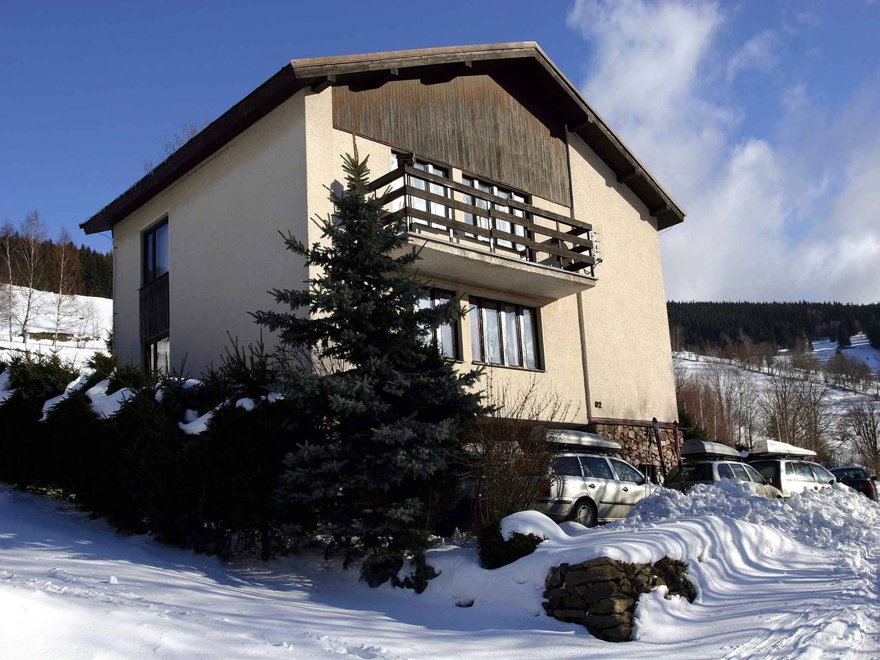 Ferienhaus mit Gartengrill direkt an Wanderwegen  in Pec pod Sněžkou, Region Trautenau
