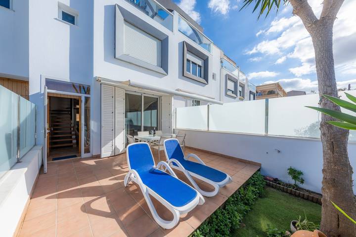 Maison de vacances pour 6 personnes, avec Balcon et Jardin dans Can Picafort