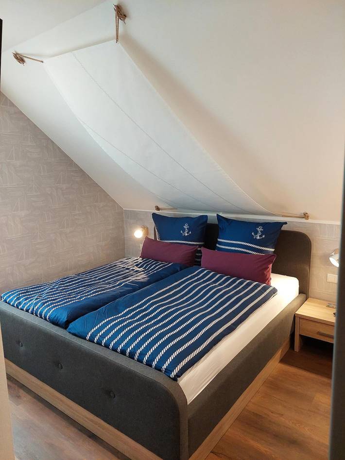Pension für 2 Personen, mit Terrasse an der Nordsee