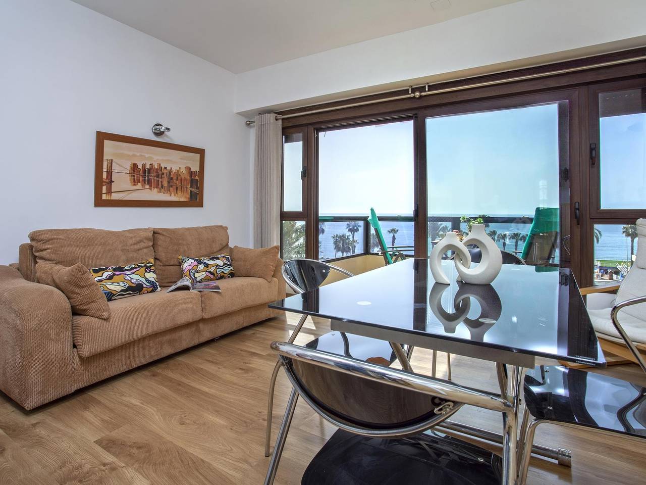 Hel ferieleilighet, Ferieleilighet for 3 personer med hage in Benalmádena Costa, Benalmádena