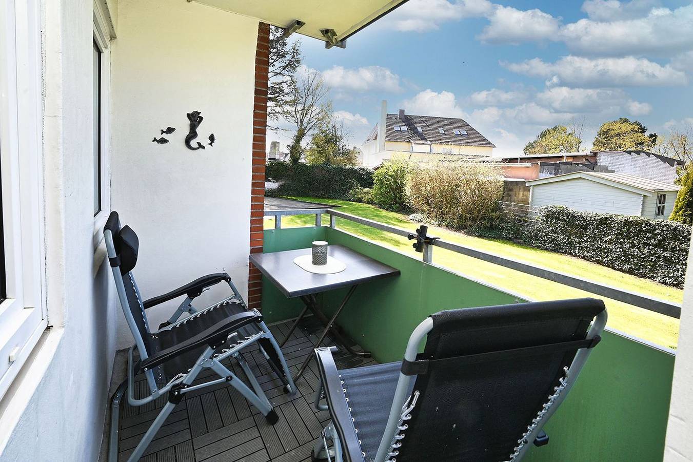 Ganze Wohnung, Ferienwohnung "Lütte Koje" in Büsum: mit Balkon, Wlan und Parkplatz in Büsum, Dithmarschen