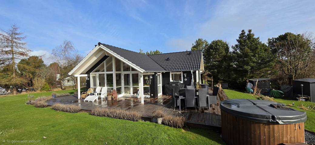 Filter.beach_travel.vacation_home für 5 Personen, mit Terrasse und Garten sowie Sauna und Seeblick in Vellerup - 2