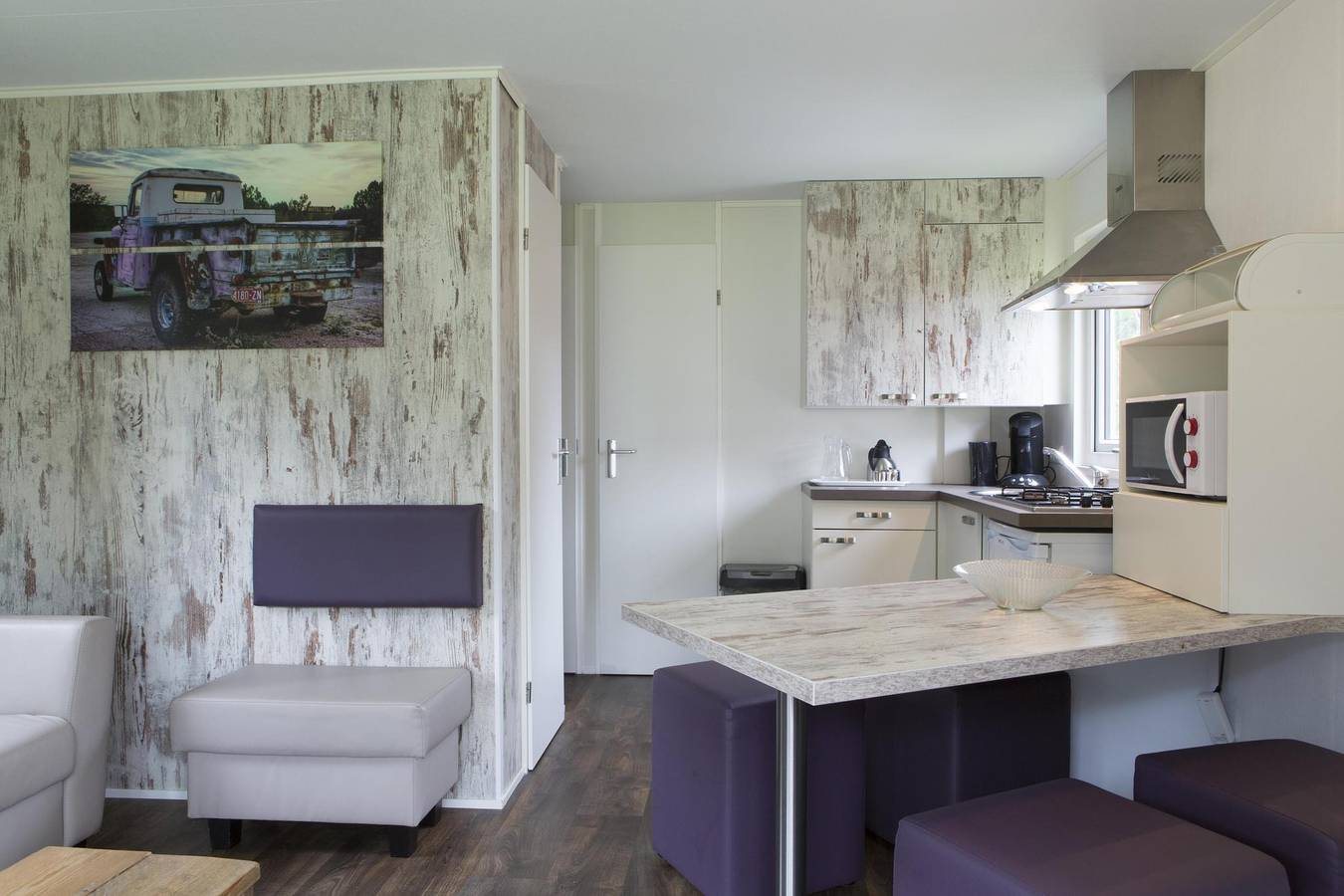 Lodge für 4 Personen mit Terrasse in Hoge Veluwe