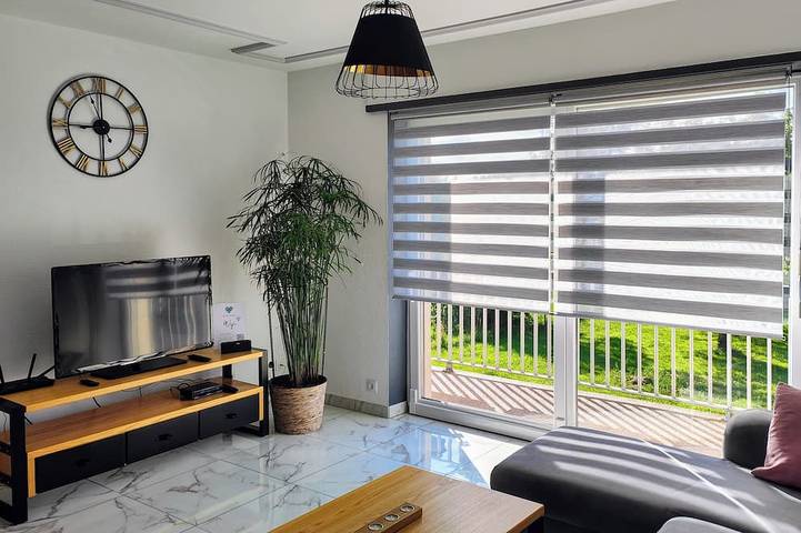 Gîte pour 6 personnes, avec Balcon et Jardin