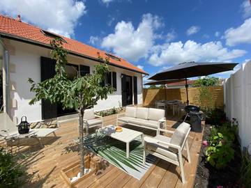 Villa pour 8 personnes, avec terrasse et jardin à Andernos-les-Bains