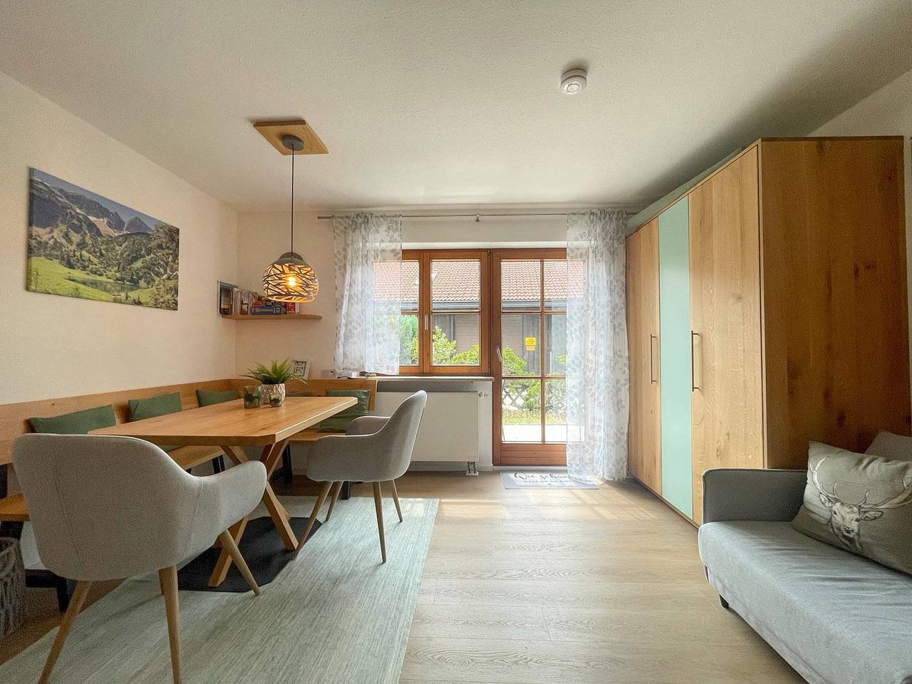 Geheel vakantieappartement, Ferienwohnung Bergleuchten in Obermaiselstein, Zwaben (Bayern)