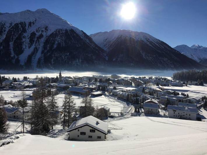 Ferienwohnung für 2 Personen, mit Garten in Bever - 4