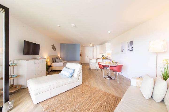 Vakantiewoning voor 2 personen, met balkon en uitzicht op zee in Lübeck