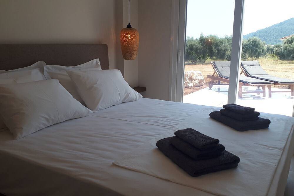 New holiday home with large terrace and private swimming pool in Kavala Region