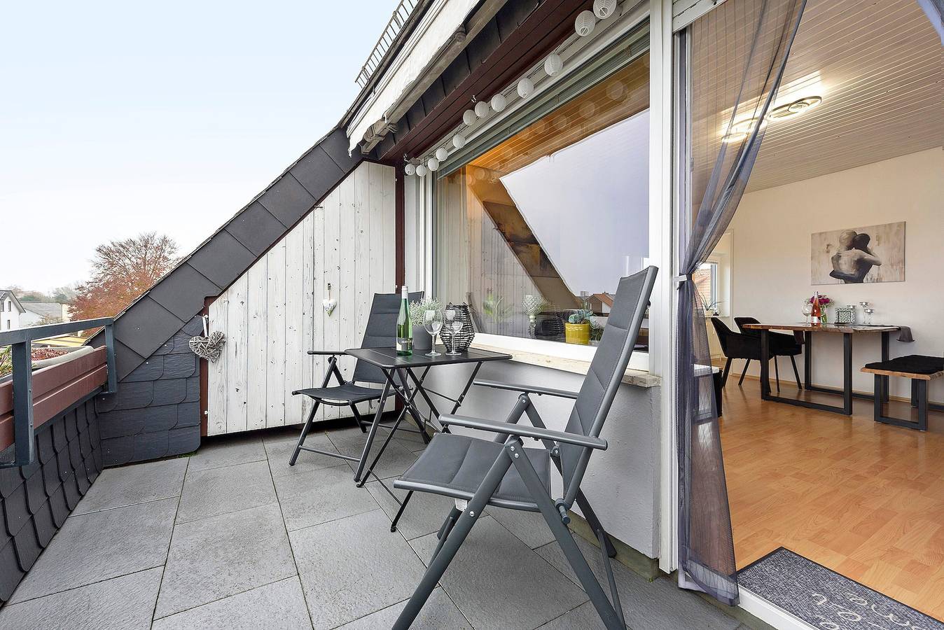 Ganze Wohnung, Apartment 'Schwobanescht' mit Seeblick, Gemeinschaftsgarten und Wlan in Unteruhldingen, Uhldingen-Mühlhofen