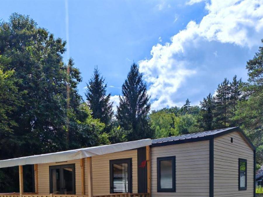 Camping Au Bois de Calais - Mobilhome 4 personnes - Mobilhome rapidhome 2 chambres 4 personnes année 2024 in Région de Tulle
