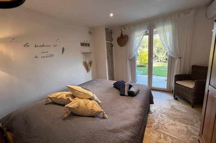 Mas provençal climatisé au calme dans le Golf de St Tropez, avec piscine privée in Le Plan-de-la-Tour, Côte méditerranéenne (France)