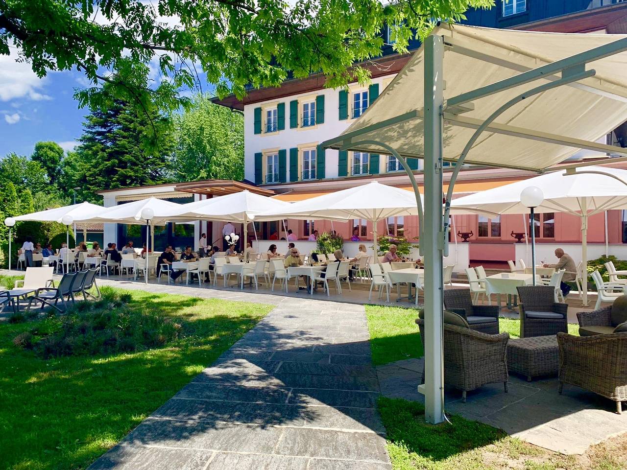 Hôtel La Prairie - Doppelzimmer Economy in Yverdon-les-Bains, Drei-Seen-Land