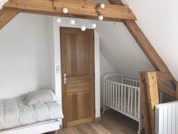 Gîte pour 4 personnes, avec vue et jardin à Escalles