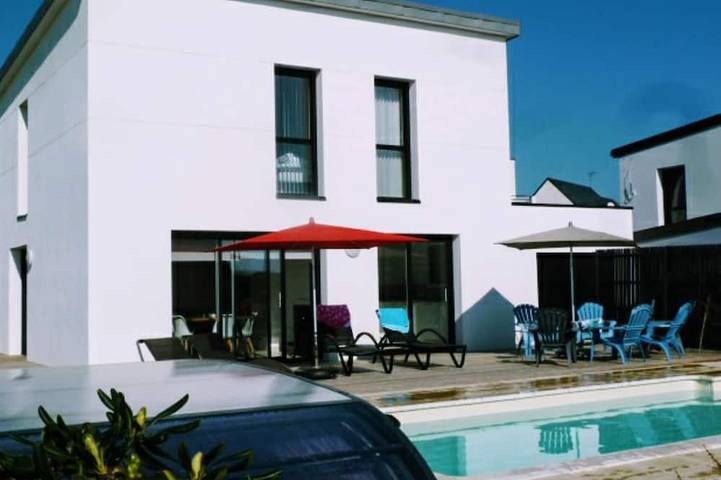 Casa de vacaciones para 8 personas, con terraza y jardín - 1