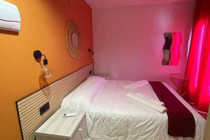 Estudio con Cama Matrimonio en Arganda del Rey, Madrid Cocina y Balcón in Arganda del Rey, Área Metropolitana de Madrid