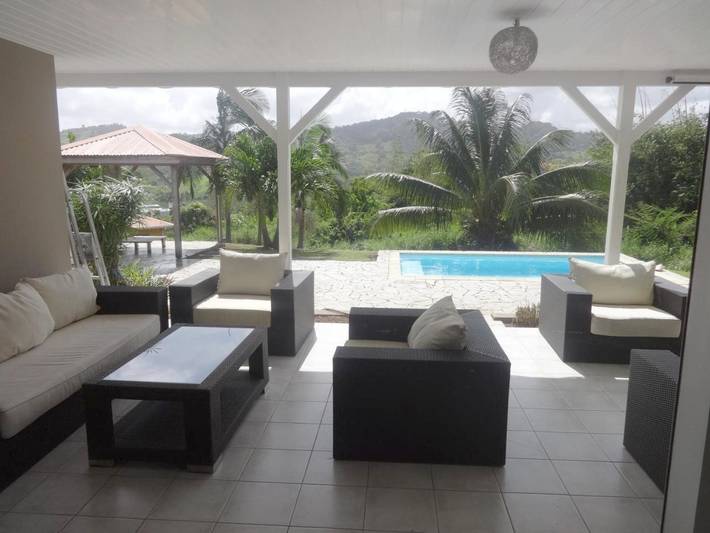 Maison de vacances pour 6 personnes, avec jardin ainsi que vue et piscine, animaux acceptés
