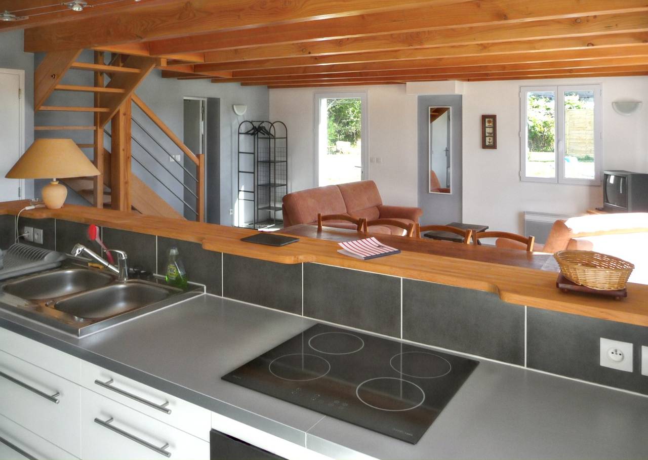 Charmantes Haus in Sauzon mit Garten und Terrasse in Sauzon, Côte des Mégalithes