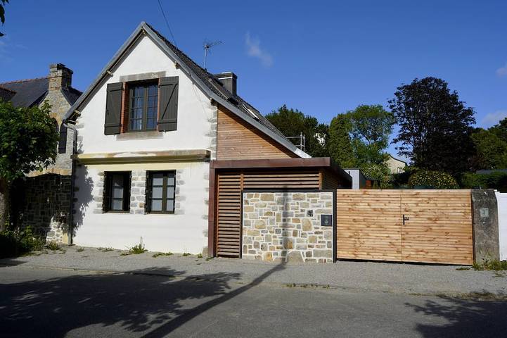 Maison de vacances pour 6 personnes, avec jardin et terrasse dans Plage de Morgat