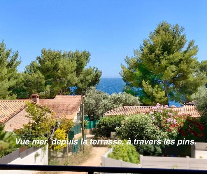 Gîte pour 5 personnes, avec jardin et vue dans Plage Du Capelan Bandol - 4