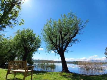 Gîte pour 4 personnes, avec jardin ainsi que vue et vue sur le lac à Gavirate