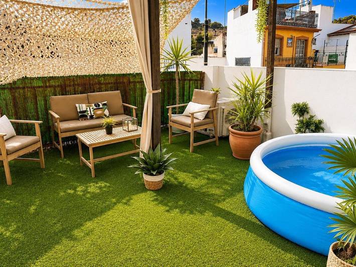Ferienhaus für 4 Personen, mit Whirlpool und Garten - 1