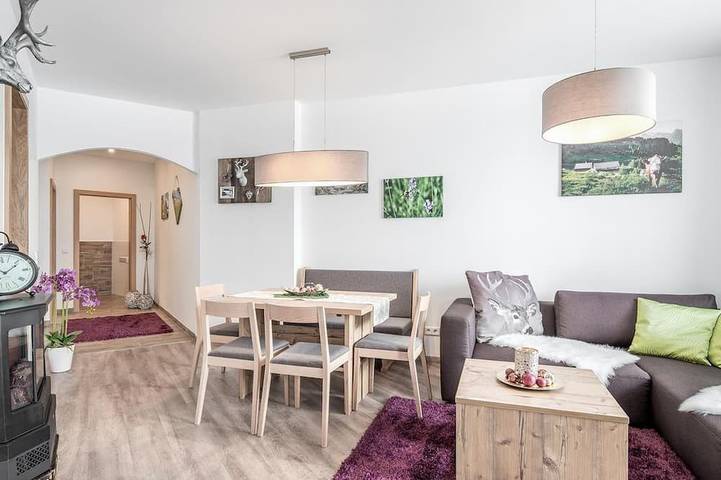 Ferienwohnung für 6 Personen, mit Garten