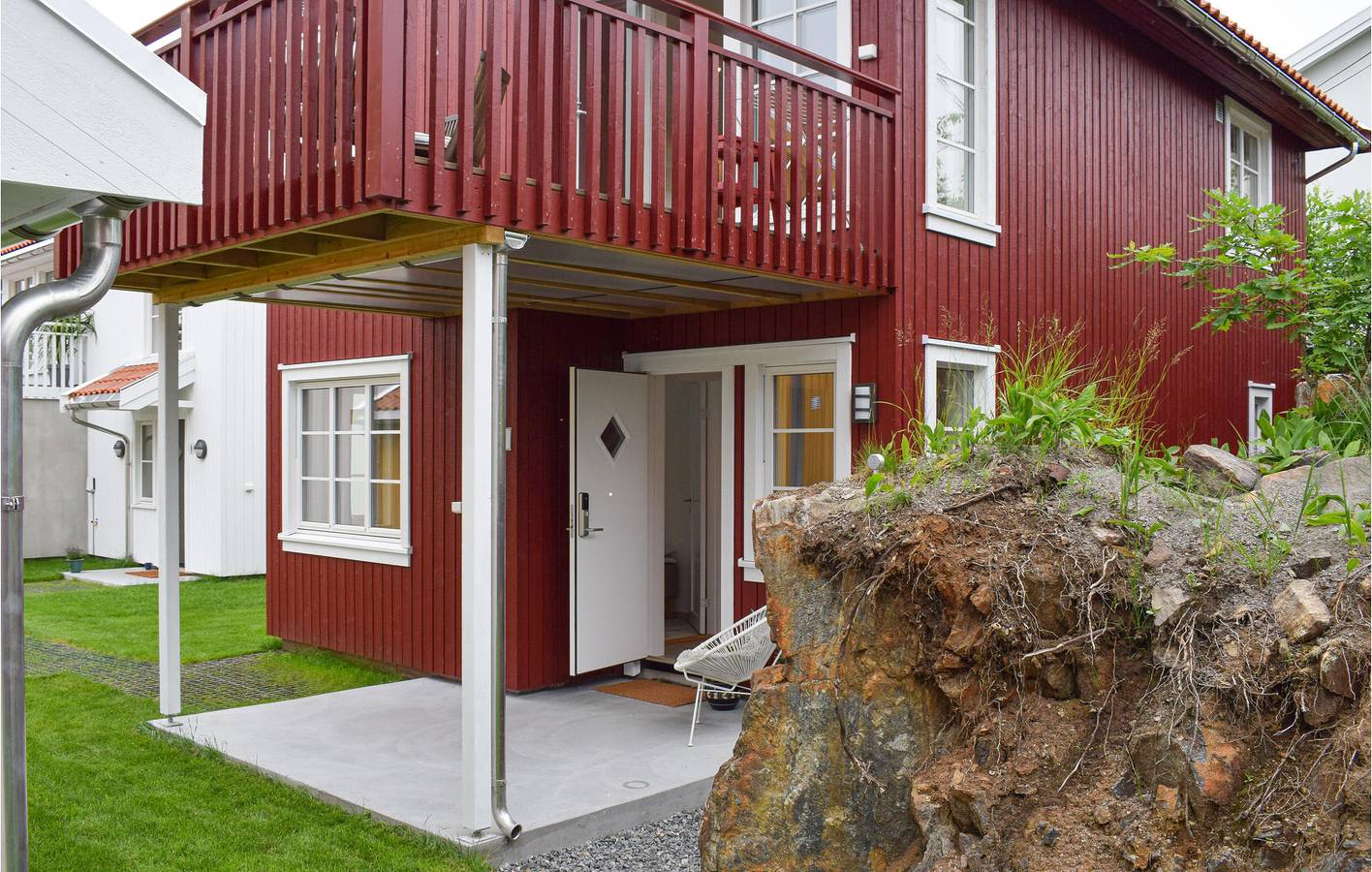 Ferienhaus für 8 Personen mit Garten in Tvedestrand