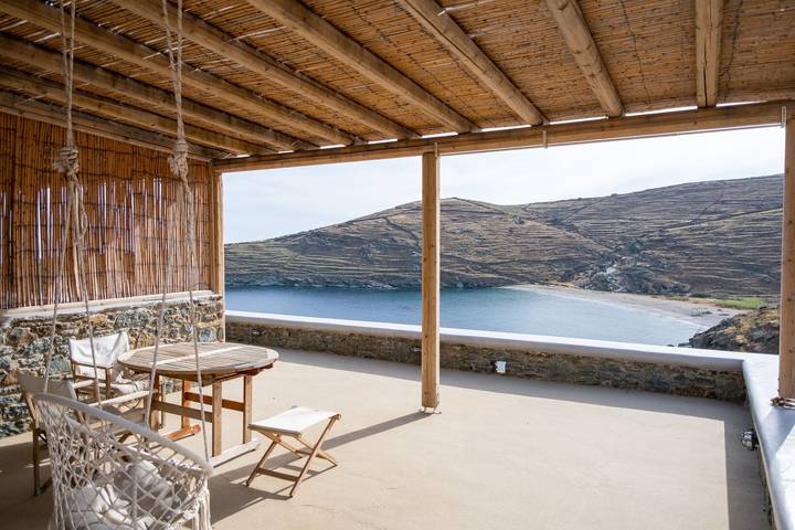 Location de vacances pour 2 personnes, avec Balcon et Vue sur l’océan dans Cyclades