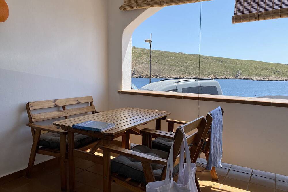 Entire apartment, Ground floor facing the sea in Fornells in Fornells, Es Mercadal