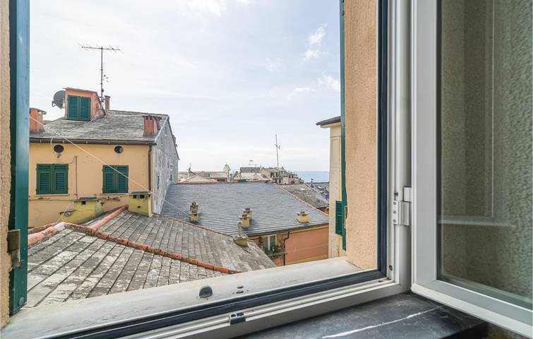 Appartement de vacances entier, Appartement avec vue sur la mer, climatisation et WiFi, à 1,5 km de la plage in Bagni Miramare, Camogli