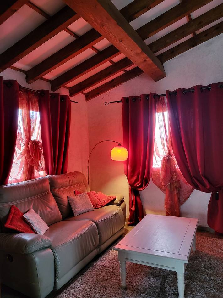 Appartement de vacances pour 2 personnes, avec jardin et vue sur l’océan ainsi que terrasse et vue