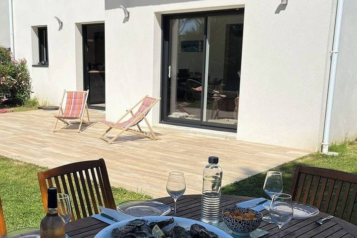 Maison de vacances pour 8 personnes, avec terrasse et jardin