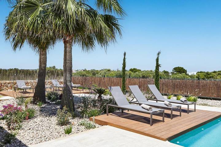 Villa für 12 Personen, mit Ausblick und Garten sowie Pool in Es Trenc - 4