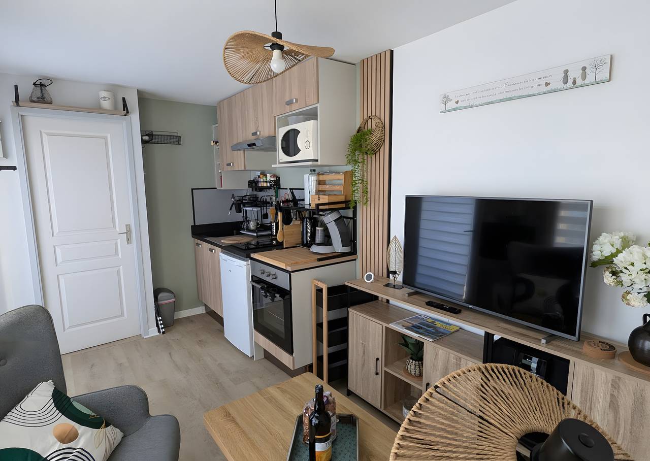 Ganze Wohnung, "la camareizh" – kleines Apartment 50 m vom Strand und Restaurants entfernt in Camaret-sur-Mer, Châteaulin und Umgebung