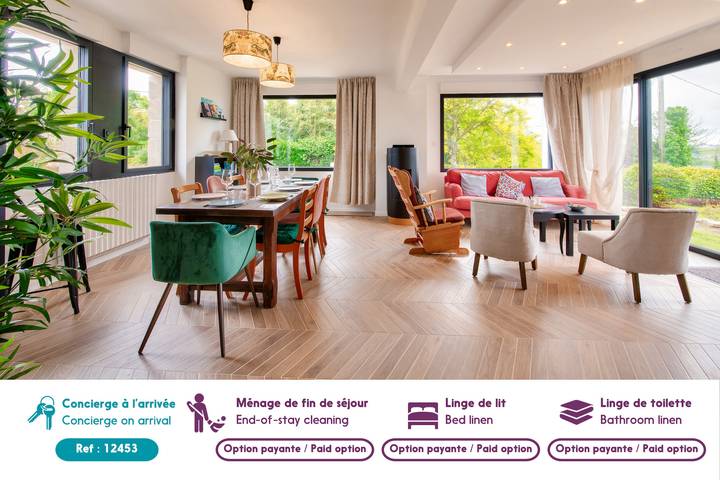 Vue sur l'Aber - Maison pour 8 - Grand jardin in Lannilis, Région de Brest