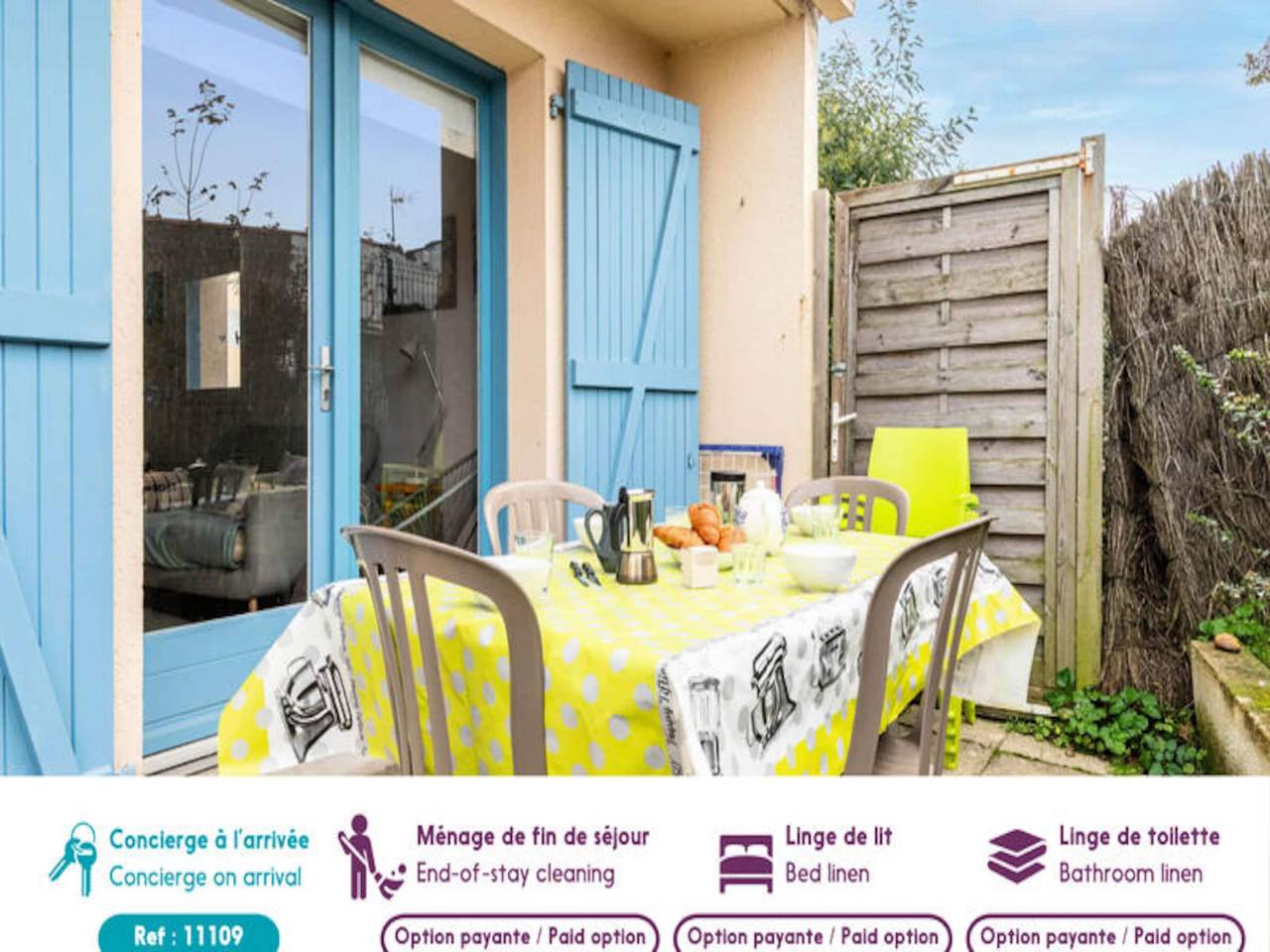 Geheel appartement, Huis in Noirmoutier vlakbij Bois de la Chaize in Noirmoutier-en-l'Île, Noirmoutier