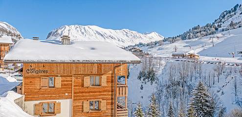Chalet pour 7 personnes, avec vue et balcon dans Chinaillon