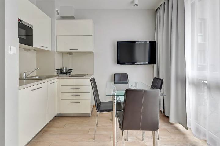 Ganze Wohnung, Ferienwohnung für 4 Personen mit Garten in Zoppot, Zatoka Gdańska