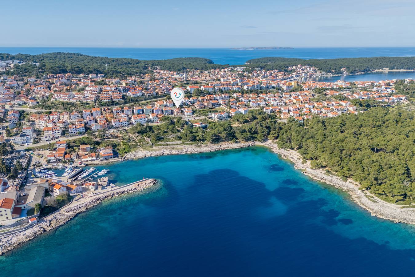 Ganze Wohnung, Amalija Sea View Apartment 2 in Mali Lošinj, Lošinj