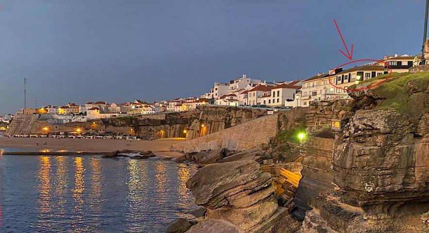 Apartamento de férias para 4 pessoas, com vista em Ericeira
