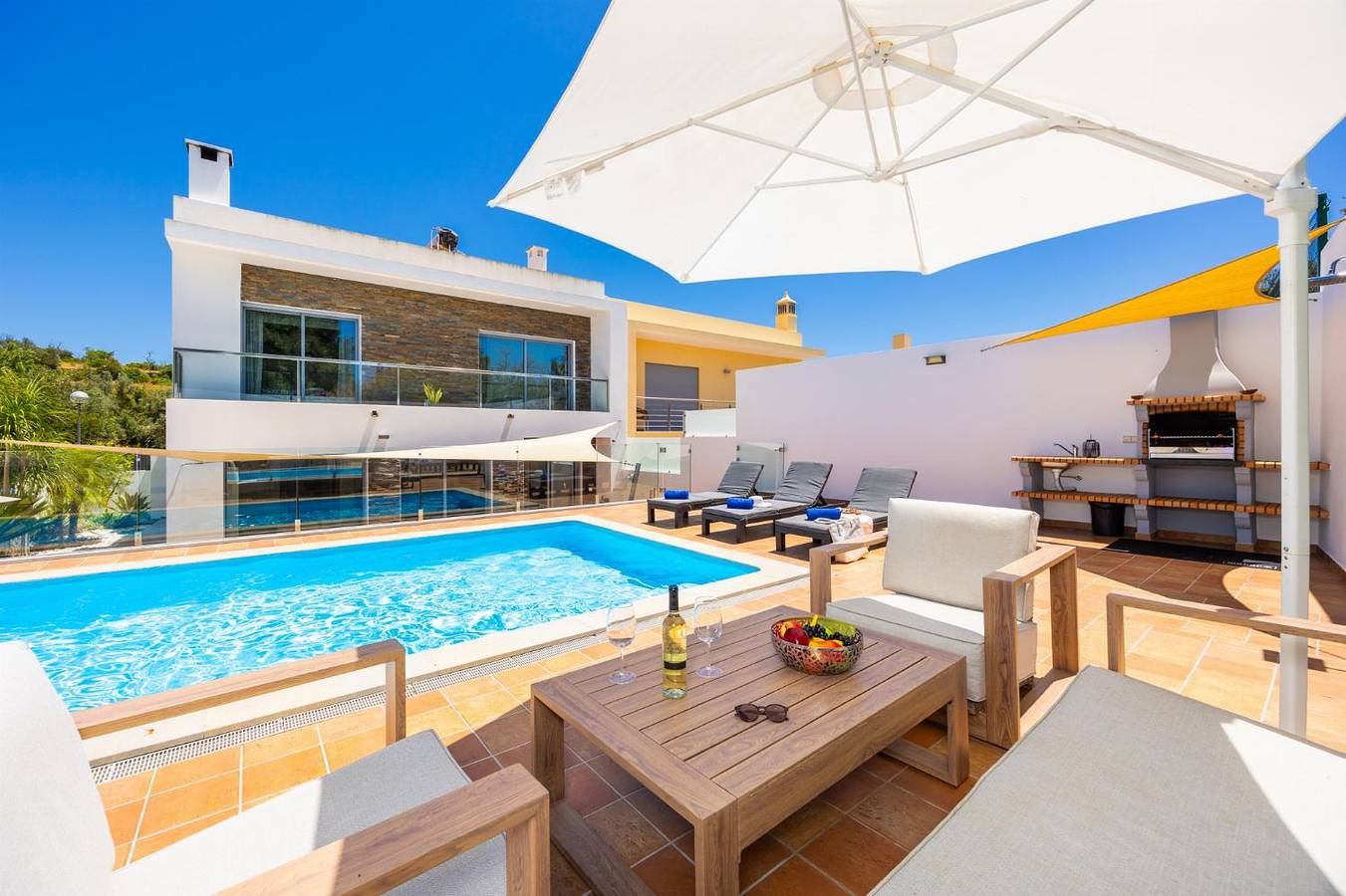 Villa für 8 Personen mit Garten in Estoi, Faro