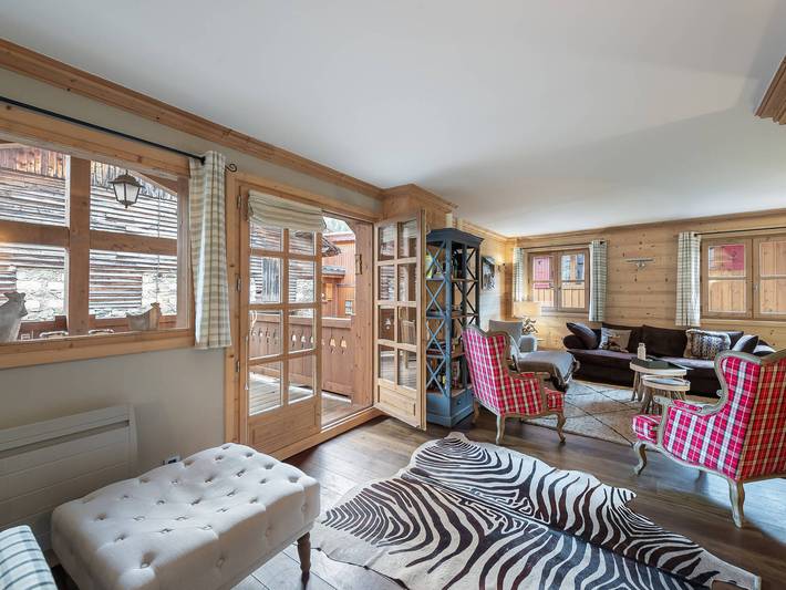 Chalet pour 10 personnes, avec terrasse dans Courchevel 1300 (Le Praz)