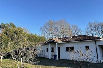 Cottage pour 8 personnes, avec jardin à Magescq