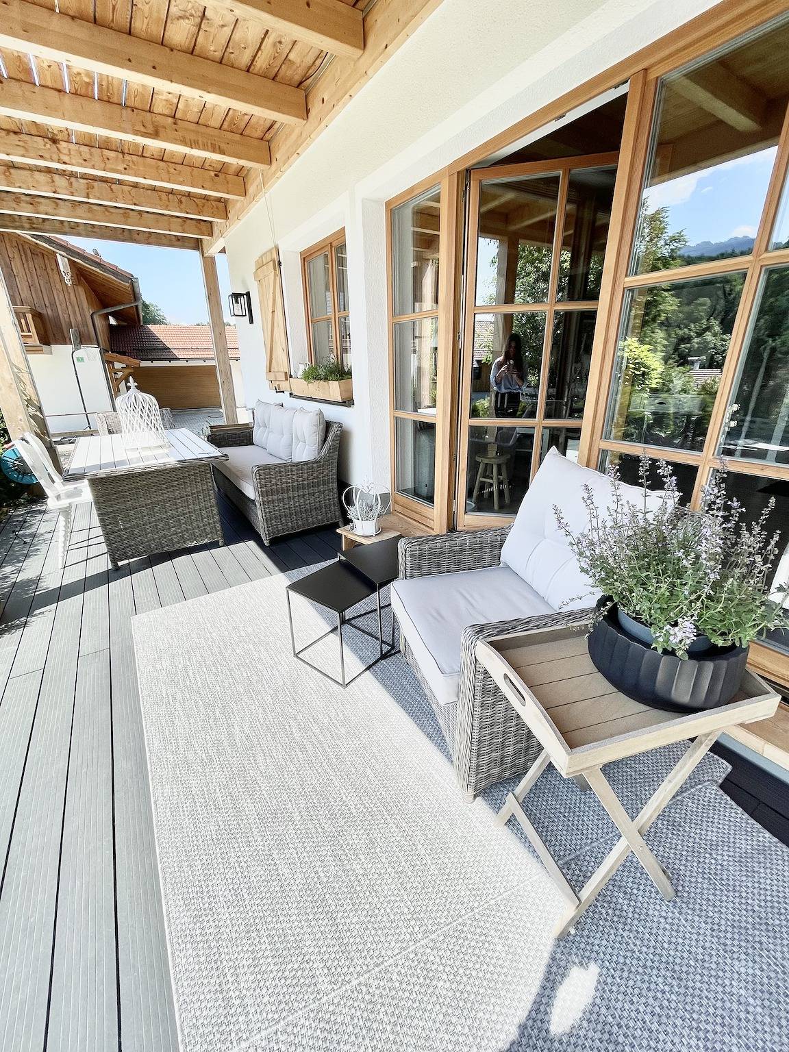 Ganze Ferienwohnung, Ferienwohnung Dahoam - Ferienwohnung 80qm für max. 6 Personen in Bernau am Chiemsee, Chiemsee