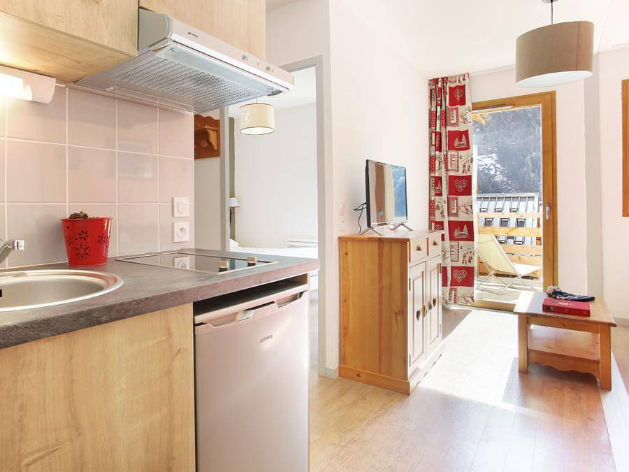 Résidence Goélia Le Crystal - Appartement 4 personnes - G/322_2 Pieces 4 Pers Vue Montagne in Vaujany, Parc national des Écrins